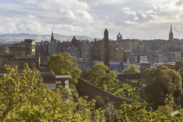 Mártires Políticos Monumento Antigo Cemitério Calton Hill Edimburgo Escócia — Fotografia de Stock