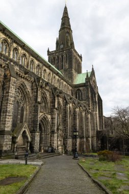 St Mungo'nın Glasgow Katedrali Castle Street, İskoçya üzerinde