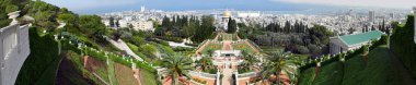 Panoramik Bahai Bahçeleri (Haifa, İsrail)