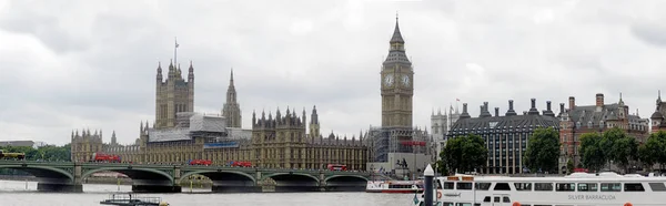 Vista Panorámica Del Big Ben Palacio Westminster Londres Inglaterra Reino — Foto de Stock