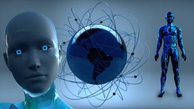 Yapay zeka AI küresel ağ