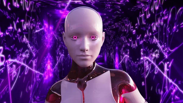 Artificial Intelligence Scientific Concept — Stock Photo, Image