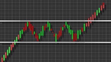 Boğa Dikdörtgen ilerlüstrasyon Stok Grafiği Desen 3d İllüstrasyon