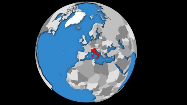 Italia en el mundo político — Vídeos de Stock