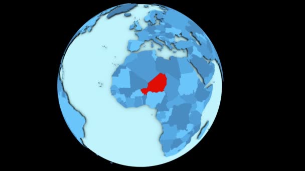 Νίγηρας μπλε πλανήτη — Αρχείο Βίντεο