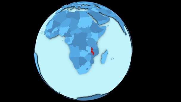 Malawi no planeta azul — Vídeo de Stock