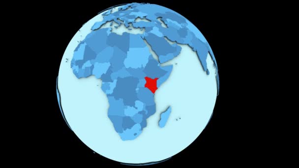 Κένυα μπλε πλανήτη — Αρχείο Βίντεο