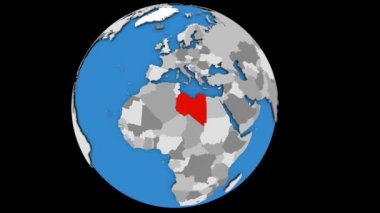 Üzerinde siyasi dünya Libya üzerinde yakınlaştırma