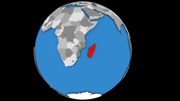 마다가스카르 정치 세계에 확대 — 비디오
