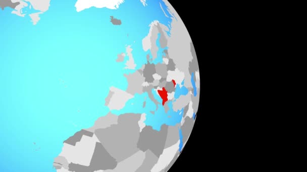 Zoom către țările CEFTA — Videoclip de stoc