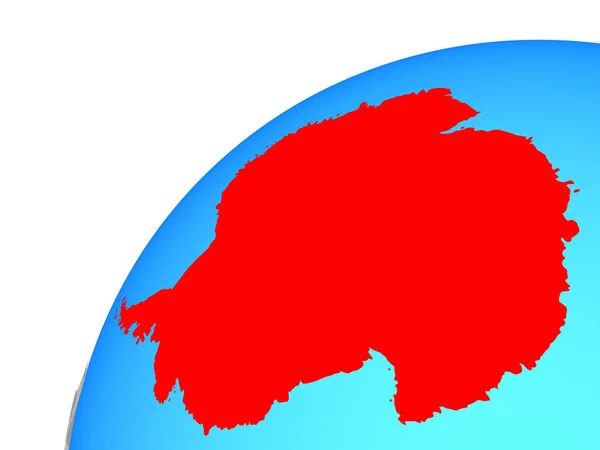 Antarctica Globe Illustration — Stock Photo, Image