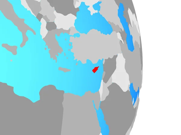 塞浦路斯在简单的政治世界 — 图库照片