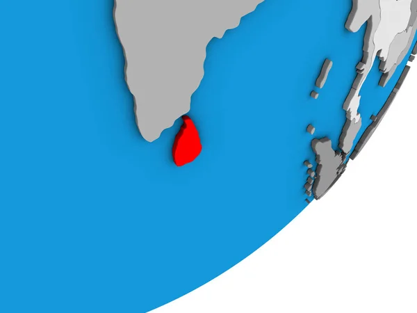 세계에 스리랑카입니다 일러스트 — 스톡 사진