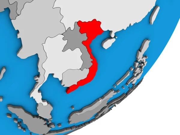 세계에 베트남입니다 일러스트 — 스톡 사진