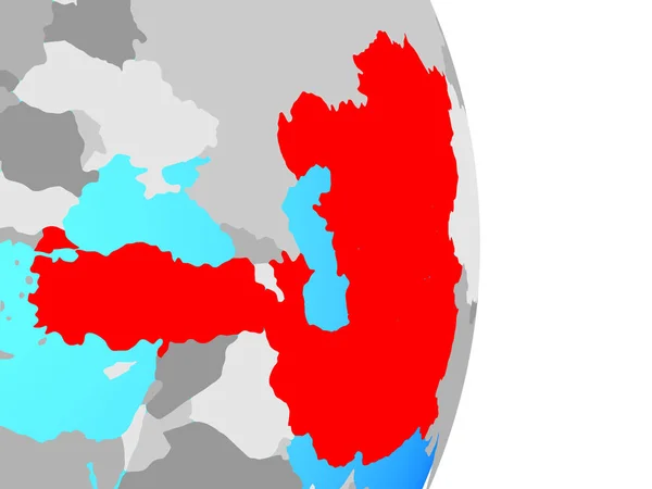 Etats Membres Eco Sur Simple Globe Politique Illustration — Photo