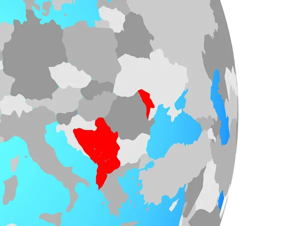 Cefta Країн Простий Політичних Земної Кулі Ілюстрація — стокове фото