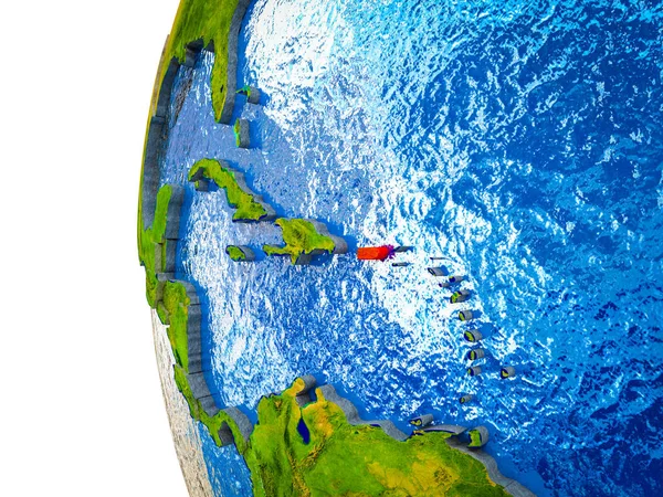 Держави Члени Асеан Виділені Землі Видимими Країн Водянисті Океанів Ілюстрація — стокове фото