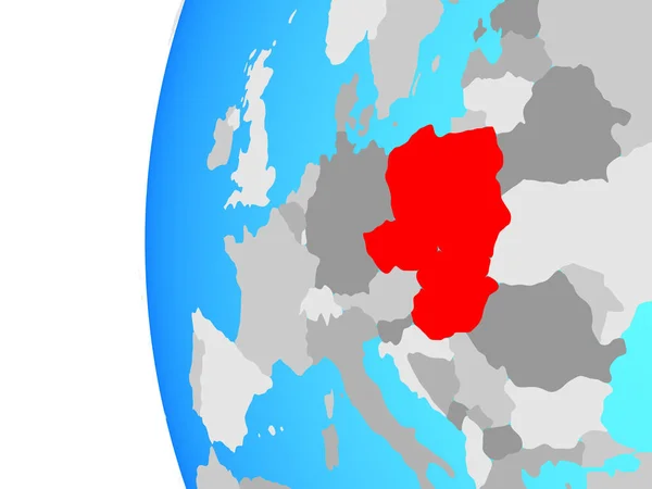 세계에 Visegrad 그룹입니다 일러스트 — 스톡 사진