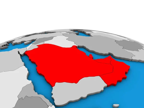 Страны Ccasg Политическом Глобусе Иллюстрация — стоковое фото