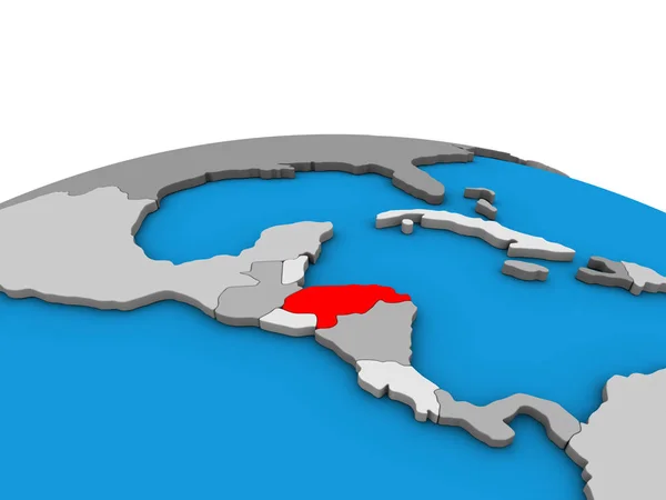 Honduras Political Globe Illustration — Stock Photo, Image