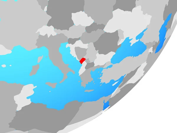 세계에 몬테네그로입니다 일러스트 — 스톡 사진