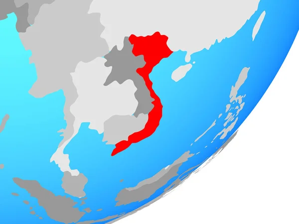 세계에 베트남입니다 일러스트 — 스톡 사진