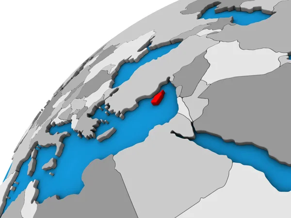 Кіпр Моделі Землі Ілюстрація — стокове фото