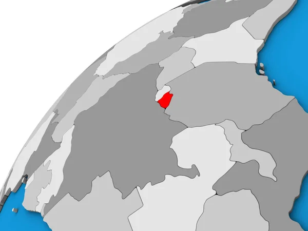 Бурунді Глобусі Ілюстрація — стокове фото
