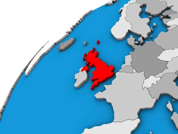 Scotland Globe Illustration — Stock Photo, Image