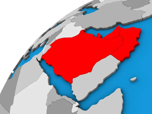 Страны Ccasg Глобусе Иллюстрация — стоковое фото