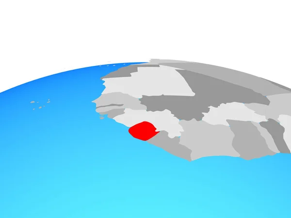 세계에 시에라리온입니다 일러스트 — 스톡 사진