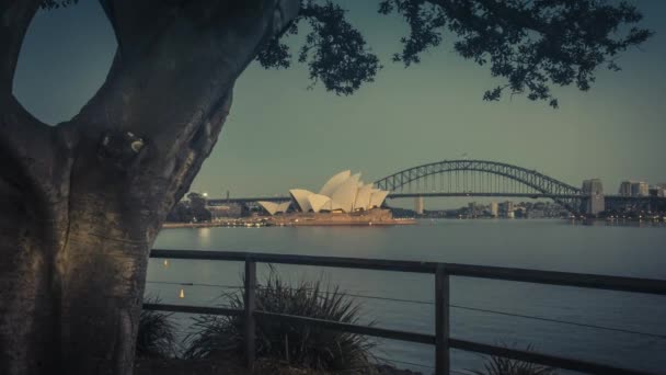 Sydney Opera huis — Stockvideo