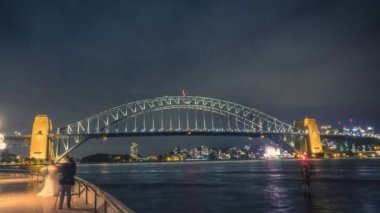 Sydney Harbour Bridge timelapse