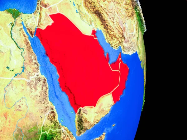 Ccasg ülke ülke sınırları ve çok detaylı gezegenin yüzeyi ile Dünya gezegeninin gerçekçi model üzerinde. 3D çizim. Nasa tarafından döşenmiş bu görüntü unsurları.
