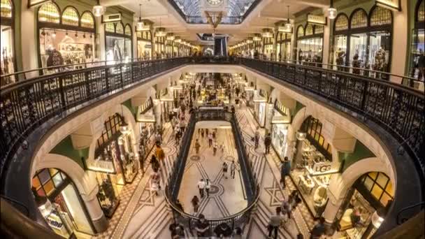 Calendário do centro comercial de Sydney — Vídeo de Stock