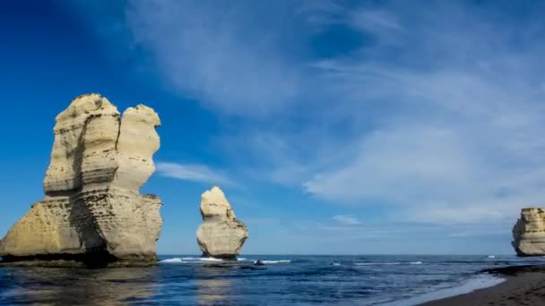 Doce Apóstoles en Australia timelapse — Vídeos de Stock