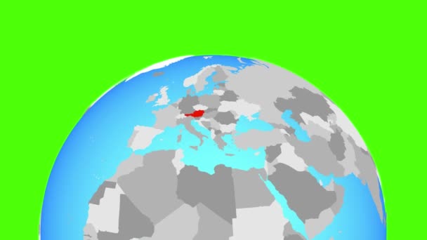 Австрія по всьому світу — стокове відео
