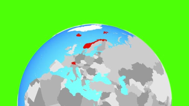 Países AELC en el mundo — Vídeos de Stock