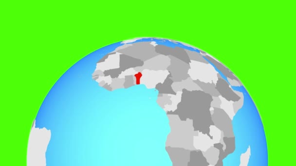 Le Bénin sur la planète — Video