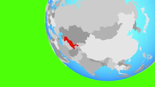 Üzbegisztán zoom — Stock videók