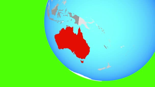 Ausztrália zoom — Stock videók