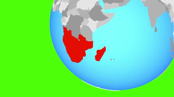 África Austral zoom — Vídeo de Stock