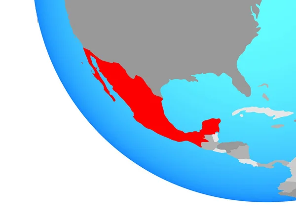Mexico Simple Globe Illustration — Stock Photo, Image