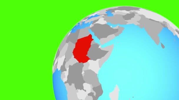 Zoom a Sudan — Video Stock