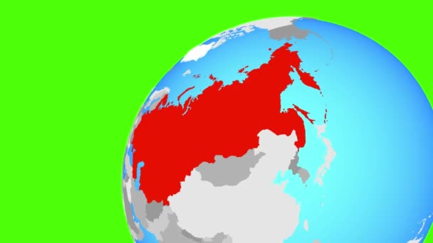 Zoom to Soviet Union — Stock Video