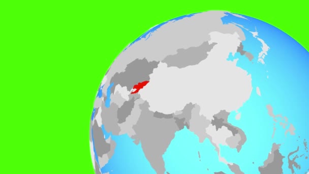 Zoom a Kirguistán — Vídeo de stock