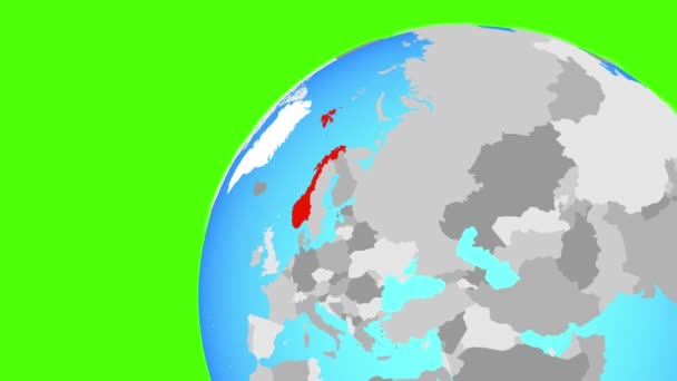 Zoom a Noruega — Vídeo de stock