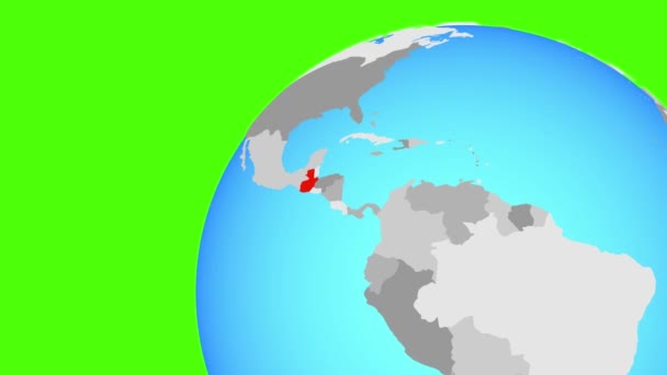 Zoom till Guatemala — Stockvideo