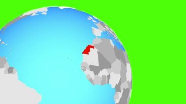 Mavi kürede Batı Sahra 'ya yakınlaştırılıyor