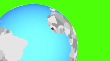 Mavi kürede Sierra Leone 'ye yakınlaştırılıyor